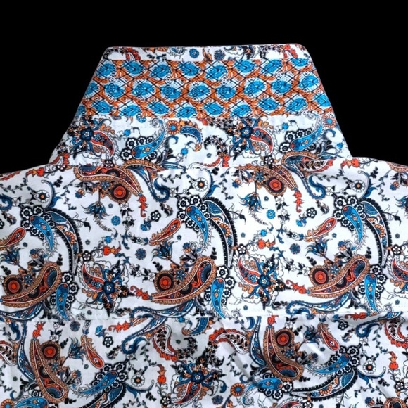 NEW Robert Graham Paisley Floral Colorful 3XL Multicolor Sport Shirt - Picture 12 of 12
